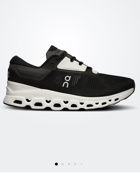 On Running Other - On Running Men's Cloudmonster Shoes - Black/White